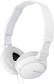 Sony MDR-ZX110 - On-ear koptelefoon - Lichtgewicht met comfortabele oorschelpen - Wit
