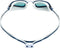Aquasphere Fastlane - Zwembril - Volwassenen - Red Titanium Mirrored Lens - Blauw/Rood