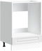 vidaXL - Ovenkast - Kalmar - bewerkt - hout - wit