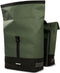 Gerecyclede dubbele fietstas Urban Proof Rolltop 38L 30 x 15 x 42 cm - Groen