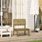 vidaXL - Tuinstoel - 60x52,5x72 - cm - geïmpregneerd - grenenhout