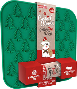Rosewood - Cupid&Comet - Hondenspeelgoed - Likmat - Kerstboom - kerst - Kalkoen & Cranberry pasta