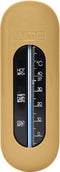 LUMA Honey Mustard - Bad- en verzorgingsset - Babybadje billendoekjesdoos kam borstel thermometer - Zwart - Honing Mosterd