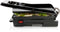 DOMO DO9245G - Panini Contact Grill - Zwevend deksel Cool touch - Zwart