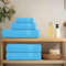 vidaXL - Gastendoekjes - 4 - st - 30x50 - cm - 360 - g/m² - 100% - katoen - turquoise