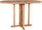House Nordic Huelva - Balkontafel - Inklapbaar - Teakhout 120x60x75cm