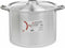 Casserolepan met deksel Ø 36 cm Zilverkleurig Aluminium (2 Stuks)