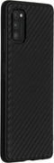 Hoesje Siliconen Geschikt voor Samsung Galaxy A41 - Carbon Softcase Backcover - Zwart