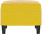 vidaXL - Voetenbank - 60x50x41 - cm - fluweel - geel