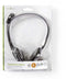 Nedis CHST100BK - Stereo headset - Verstelbare hoofdband en comfortabele oorkussentjes - Zwart