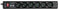 Eaton Protection Strip PS6D - Stekkerdoos 6x Schuko - Aan/uit-schakelaar LED-indicator - Zwart