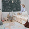 Lorena Canals - wasbaar vloerkleed - Vintage Map - 140 x 200 cm