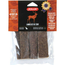 Snack voor honden Zolux deer strips 100 g