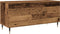 vidaXL - Recordkast - Artisan - Eiken - 100x38x48 - cm - Geengineerd - Hout