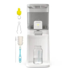 Vulpes Goods® Baby Water Dispenser Pro - 1,6 Liter - 3 Temperatuurstanden 25°C 37°C 50°C - Wit Lichtgrijs