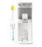 Vulpes Goods® Baby Water Dispenser Pro - 1,6 Liter - 3 Temperatuurstanden 25°C 37°C 50°C - Wit Lichtgrijs