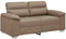 vidaXL - Tweezitsbank - 120 - cm - kunstleer - cappuccinokleurig