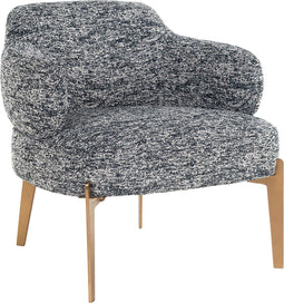 Richmond Fauteuil Venus black boho (Black/white)