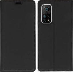 iMoshion Hoesje Geschikt voor Xiaomi Mi 10T Pro / Mi 10T Hoesje Met Pasjeshouder - iMoshion Slim Folio Bookcase - Zwart