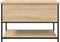 vidaXL - Opbergbankje - 70x42,5x47 - cm - bewerkt - hout - sonoma - eikenkleurig