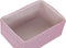 Basket spelset DKD Home Decor 41 x 29 x 18 cm Zilverkleurig Grijs Roze Polypropyleen