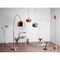 Zuiver Metal Bow Vloerlamp/ Booglamp Koper