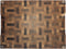 End-Grain Cutting Board - The Maze - Oak & Walnut - 40 x 30 cm