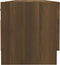 vidaXL - Kledingkast - 100x32,5x35 - cm - bewerkt - hout - bruin - eikenkleur
