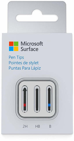 Microsoft Surface Pen - Reserve punten Set van 3 - Drukgevoelige punten - Zwart (3 stuks)