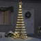 LED Kerstboom met 290 LED Warmwit 100 x 100 x 250 cm Metaal