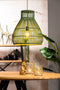 Light & Living Hanglamp Timaka - Rotan Groen - Ø46cm