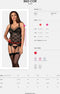 Obsessive Kanten Body – Erotische Body – Maat L/XL – Zwart