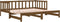 vidaXL - Slaapbank - uitschuifbaar - 2x(80x200) - cm - grenenhout - honingbruin