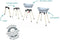 Thermobaby Vasco baby badje zacht grijs - complete set met standaard 7 in 1