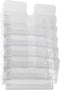 Durable FLEXIPLUS 6 A4 QUER 1700014061 Folderhouder Zwart, Transparant DIN A4 liggend 1 stuk(s) Aantal vakken: 6 (b x h