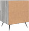 vidaXL - Nachtkastjes - 2 - st - 40x35x47,5 - cm - bewerkt - hout - grijs - sonoma - eiken