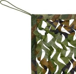 vidaXL - Camouflagenet - met - opbergtas - 6x8 - m