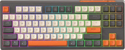 FREEWOLF M87 - Draadloos RGB Gaming Toetsenbord - BT5.0/2.4G - 87keys-Shimmer