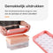 KitchenLove IJsblokjesmaker - IJsblokjesvorm 64 blokjes - BPA-vrij - Stapelbaar