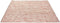 Brink en Campman - Grain 13502 Vloerkleed - 200x280 - Rechthoek - Laagpolig,Structuur Tapijt - Landelijk - Rood, Roze, Wit