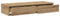 vidaXL - Ligbed - Artisan - Eiken - 100x36.5x16.5 - cm - Geengineerd - Hout