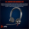 Poly Blackwire C3325 - On Ear Headset - Ruisonderdrukking - Zwart