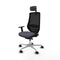Bureaustoel Piqueras y Crespo D086N2W Donker grijs