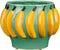 Mica Decorations Moza Bloempot Binnen - H18 x Ø24 cm - Keramiek - Lichtgroen
