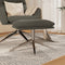 vidaXL - Voetenbank - 60x60x35 - cm - microvezelstof - donkergrijs
