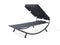 TERNO - Strandstoel - Donkergrijs - Polyester