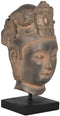 Decoratieve figuren Home ESPRIT Bruin Zwart Boeddha Orientaals 15 x 18 x 38 cm