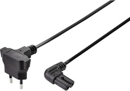 Conrad SY-5043506 - Stroom Netzkabel - 5 m - Zwart