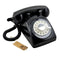 GPO 746ROTARYBLA - Telefoon retro jaren ‘70, draaischijf, zwart