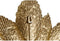 Wanddecoratie DKD Home Decor 56 x 4,5 x 56 cm Bloem Gouden Modern